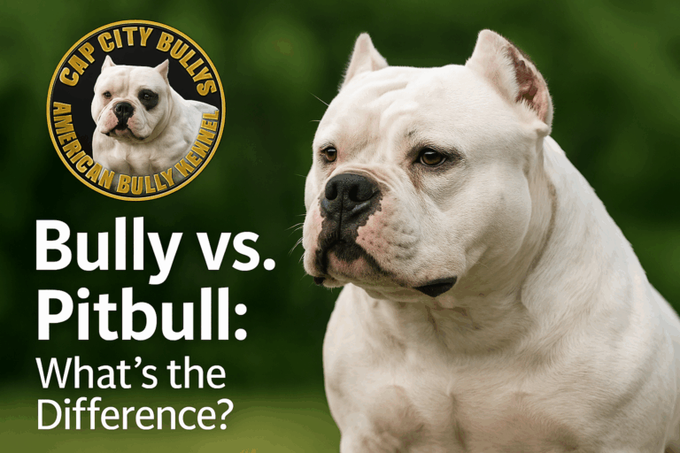 American Bully vs Pitbull: what's the difference between a bully and a pitbull
